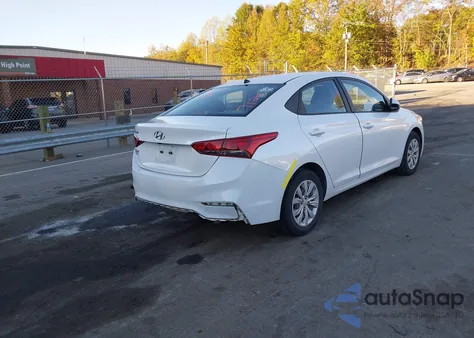 2021 Hyundai Accent Se z USA, uszkodzony, nr VIN 3KPC24A63ME129915